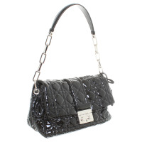 Christian Dior Patent leather handbag in black