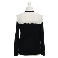 Sandro Sweater in black and white