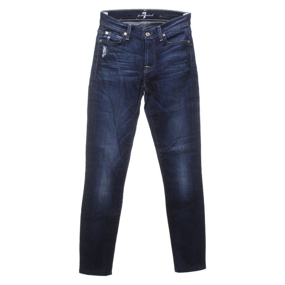 7 For All Mankind Jeans met lichte wassing