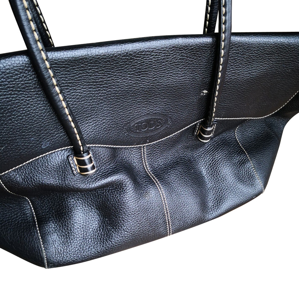 Tod's Tote bag Leather in Black