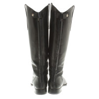 Santoni Boots in black