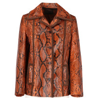 Prada Python leather jacket