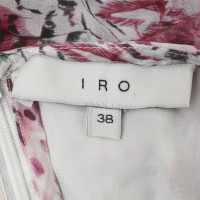 Iro Silk shell with pattern