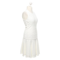 Alexander McQueen Kleid aus Jersey in Weiß