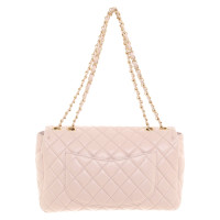 Chanel Classic Flap Now and Forever Leer in Huidskleur