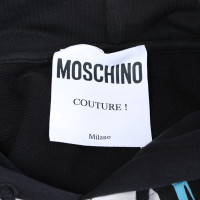 Moschino Maglione con cappuccio con stampa