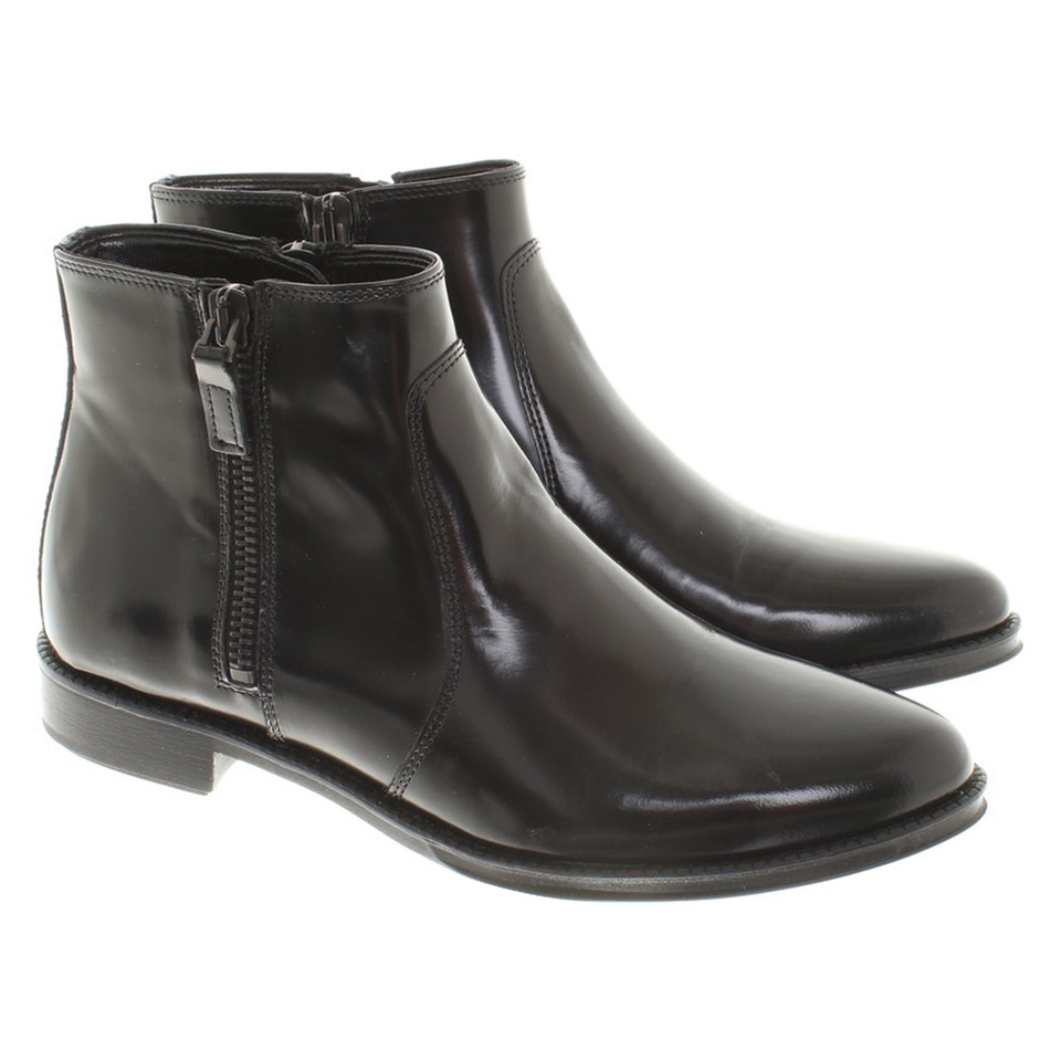 Pollini Ankle boots in black