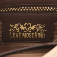 Moschino Love Handbag in beige