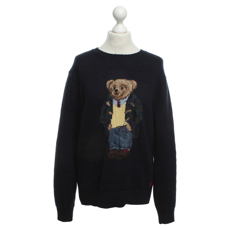 Polo Ralph Lauren Strickpullover mit Teddybär-Motiv