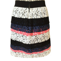 Msgm Lace mini skirt