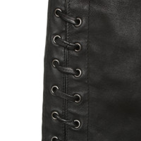 Isabel Marant For H&M Lederen broek in zwart
