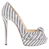 Christian Louboutin Peep-toes in black and white