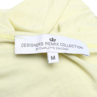 Designers Remix Top Viscose in Yellow