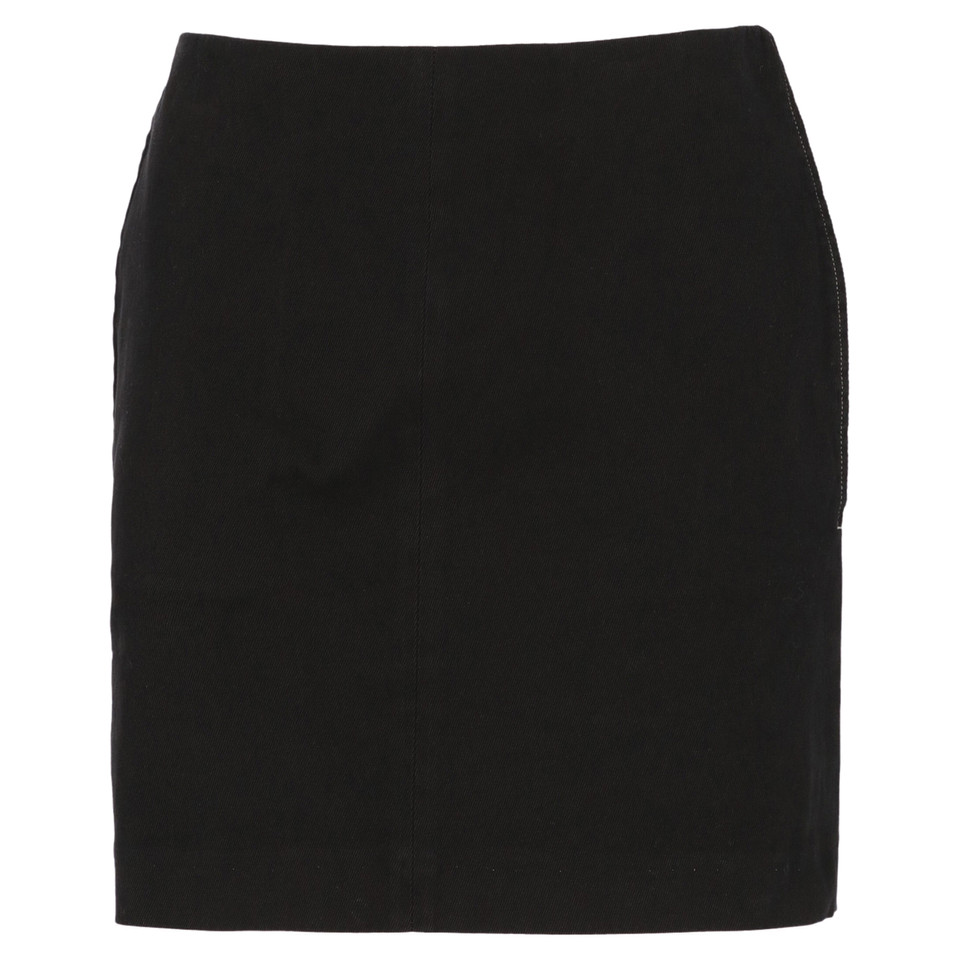 Helmut Lang Jupe en Coton en Noir