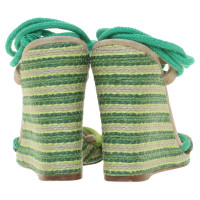 Marc Jacobs Wedge sandals in de kleuren groen