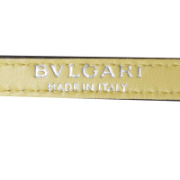 Bulgari Serpenti - yellow leather belt