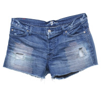 7 For All Mankind Denim shorts in blue