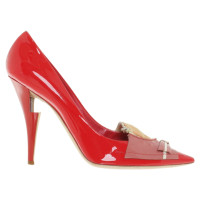 Louis Vuitton pumps in red