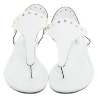 Jimmy Choo Sandals Leather in White