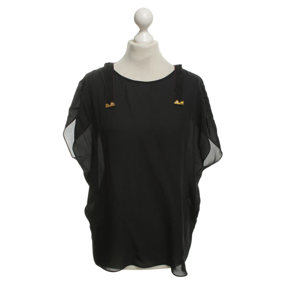 Versace Shirt en noir
