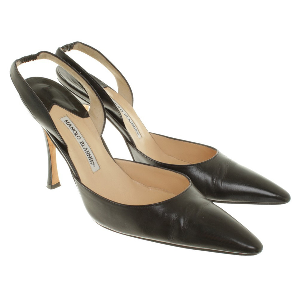 Manolo Blahnik Pumps in Schwarz