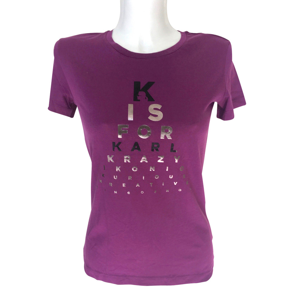 Karl Lagerfeld T-shirt con stampa