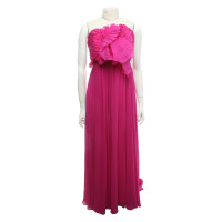 Marchesa Maxi-Kleid in Fuchsia