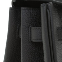 Hermès Birkin Bag 35 Leer in Zwart