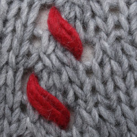 Vivienne Westwood Cardigan en gris / rouge