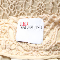 Red Valentino Jupe en Coton en Beige