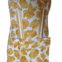 Dsquared2 Linen dress with floral print