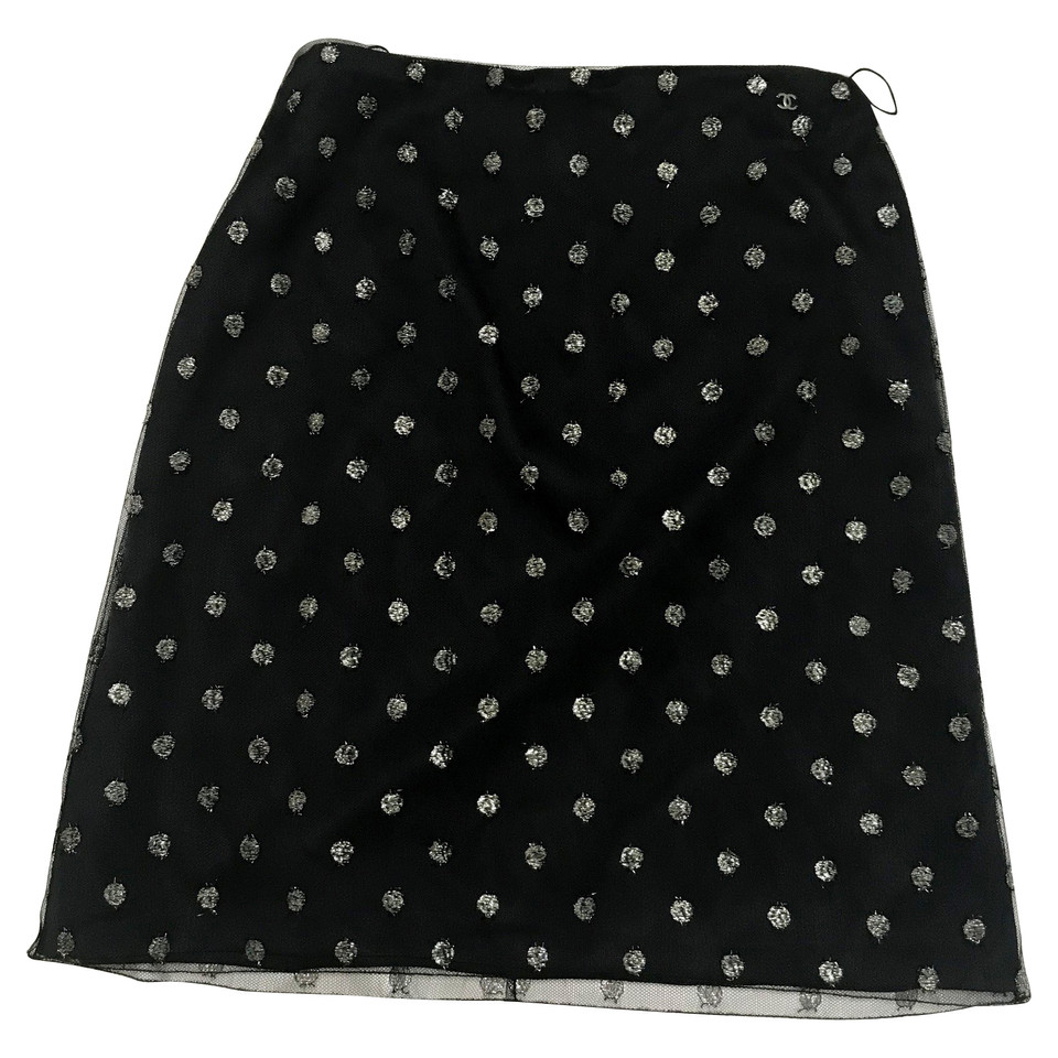 Chanel Skirt Silk