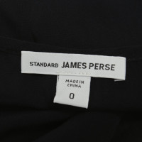 James Perse Smocked dress in dark blue