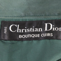 Christian Dior dior leather skirt