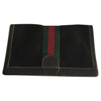 Gucci clutch velvet/leather