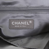 Chanel Leren shopper in zwart