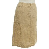 Etro Linnen rok in beige