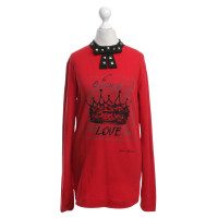 Moschino Love top in red