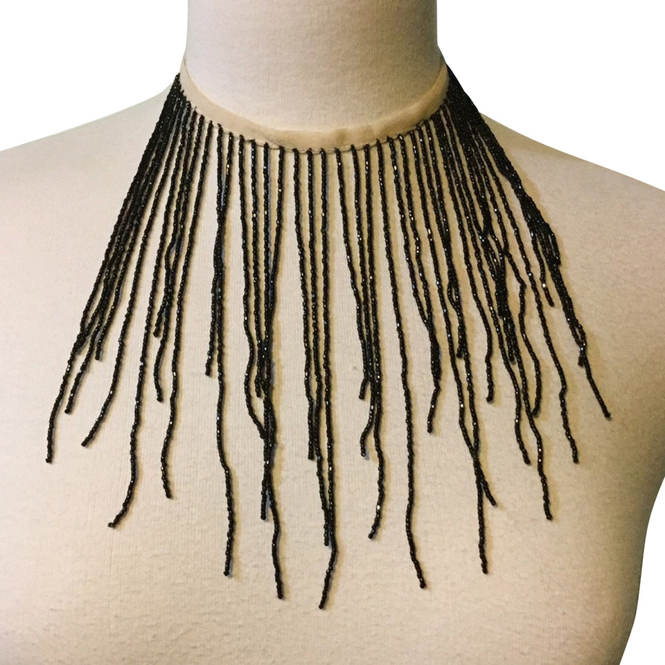 Ann Demeulemeester in kristallen Ketting