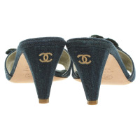 Chanel Sandalen in Blau