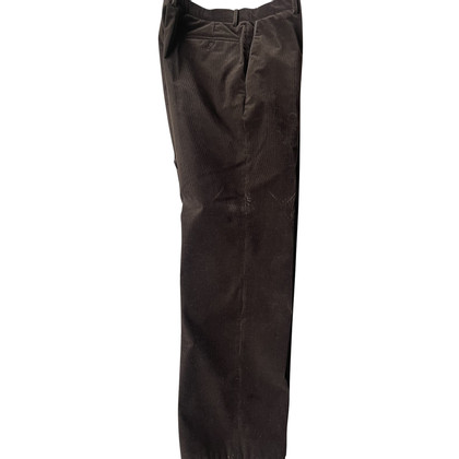 Hermès Trousers Cotton in Brown