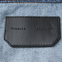 Proenza Schouler Jacket/Coat Cotton in Blue