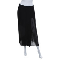 Moschino Love Plissée-skirt in black