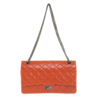 Chanel 2.55 Patent leather in Orange