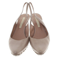 Pura Lopez Sling-pumps in Taupe