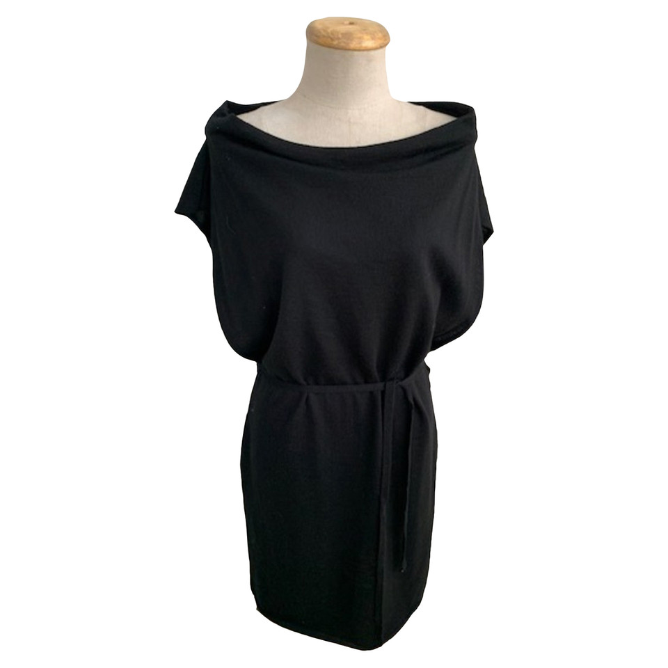 Sarah Pacini Dress Wool in Black