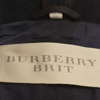 Burberry montgomery in blu scuro