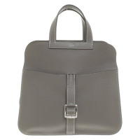 Hermès Halzan 31 aus Leder in Grau