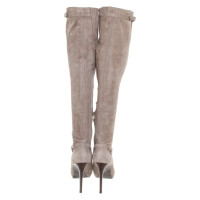 Guess Bottes en Daim en Taupe