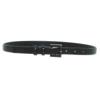 Jil Sander Black leather belt